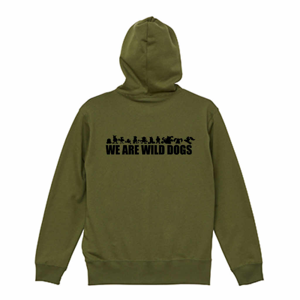 WILDDOGパーカー「MEN'S」「LADIES」