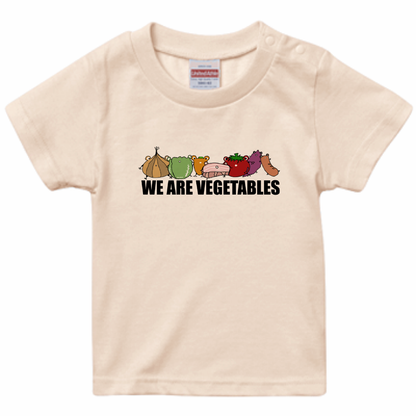 野菜たち、ベビーTシャツ「BABY」