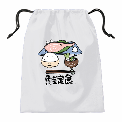 鮭定食バック「ITEM」