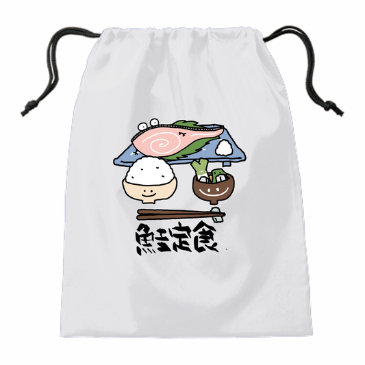 鮭定食バック「ITEM」