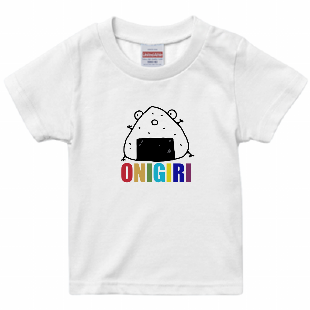 おにぎりキッズTシャツ「KID'S」