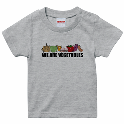 野菜たち、ベビーTシャツ「BABY」