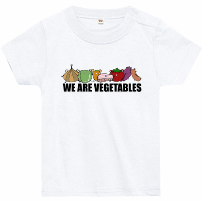野菜たち、ベビーTシャツ「BABY」