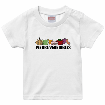 野菜たち、ベビーTシャツ「BABY」