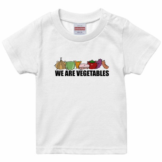 野菜たち、ベビーTシャツ「BABY」