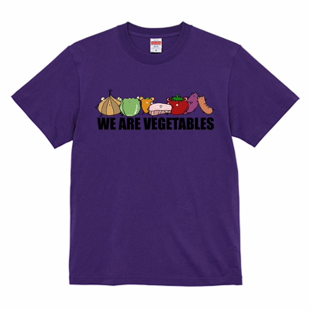 野菜Tシャツ「MEN'S」「LADIES」