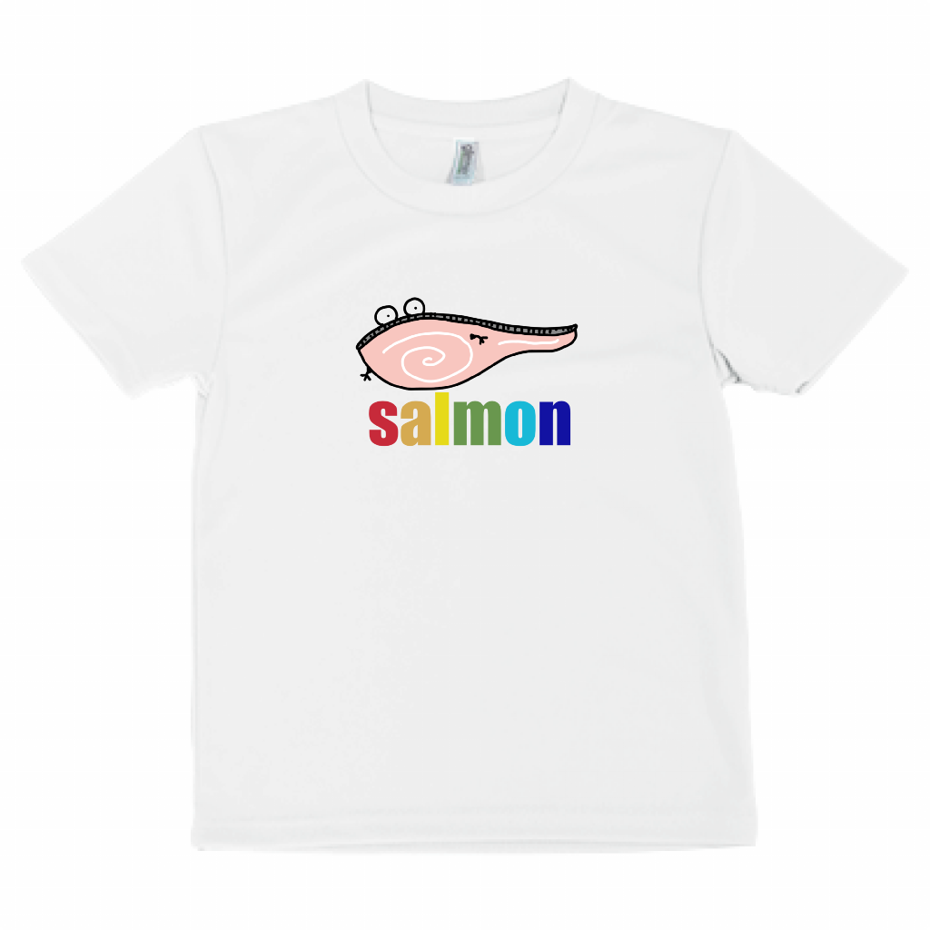 サーモンキッズTシャツ「KID'S」