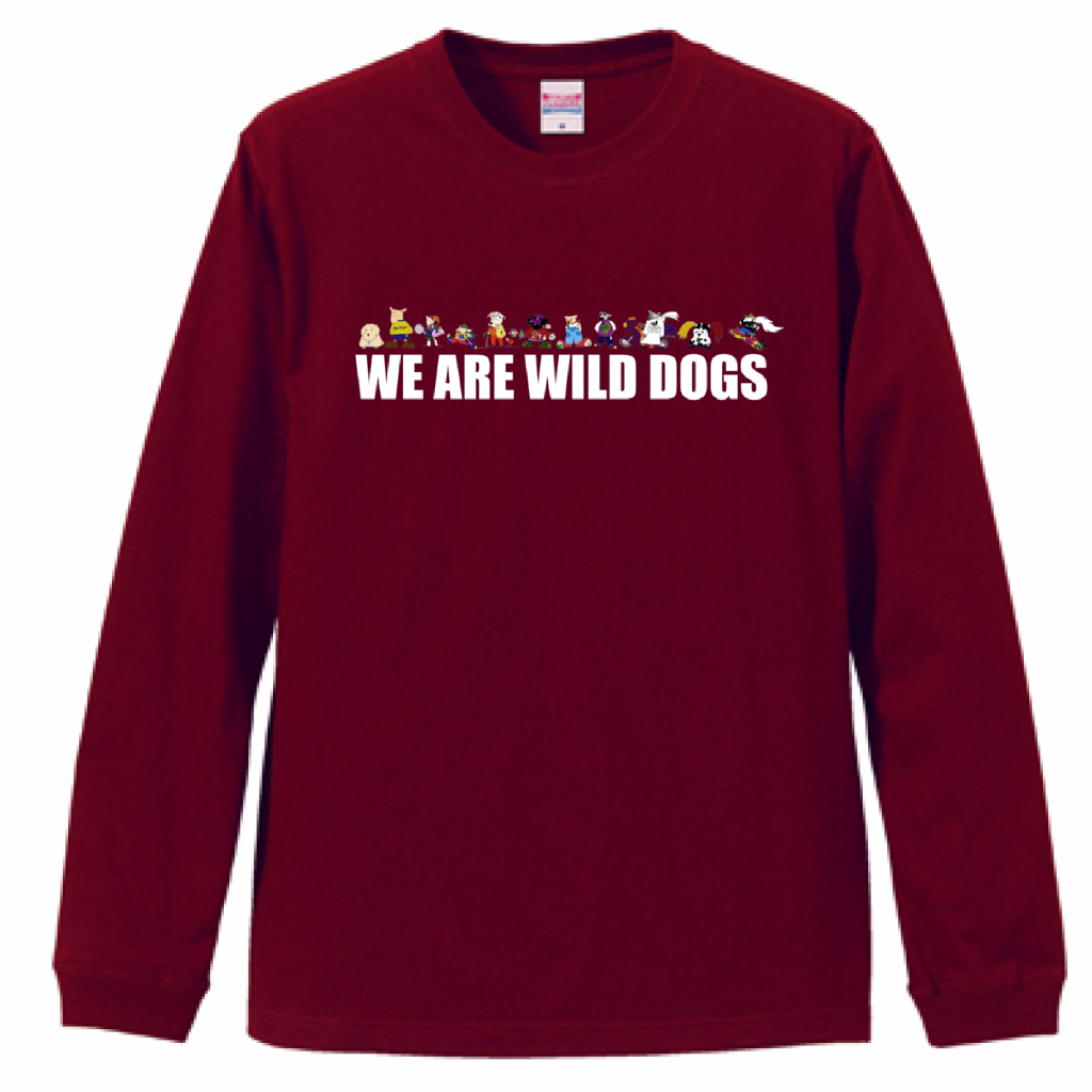 WILDDOG長袖Tシャツ「MEN'S」「LADIES」