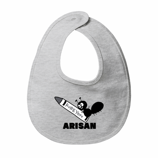ARISANベビーエプロン「BABY」「ITEM」