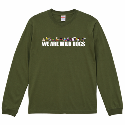 WILDDOG長袖Tシャツ「MEN'S」「LADIES」