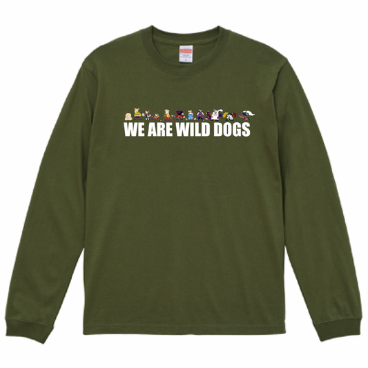 WILDDOG長袖Tシャツ「MEN'S」「LADIES」