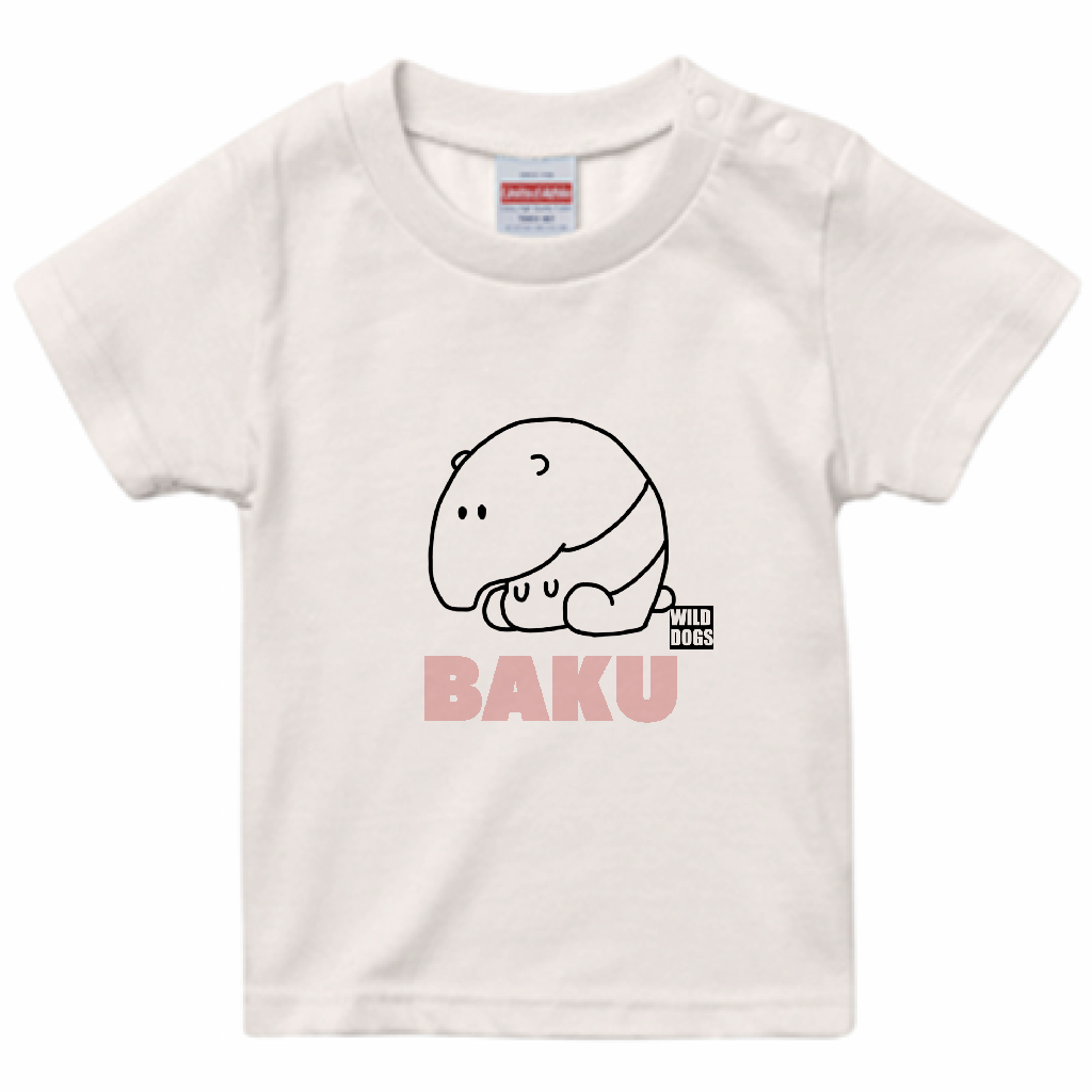 BAKUベビーTシャツ「BABY」