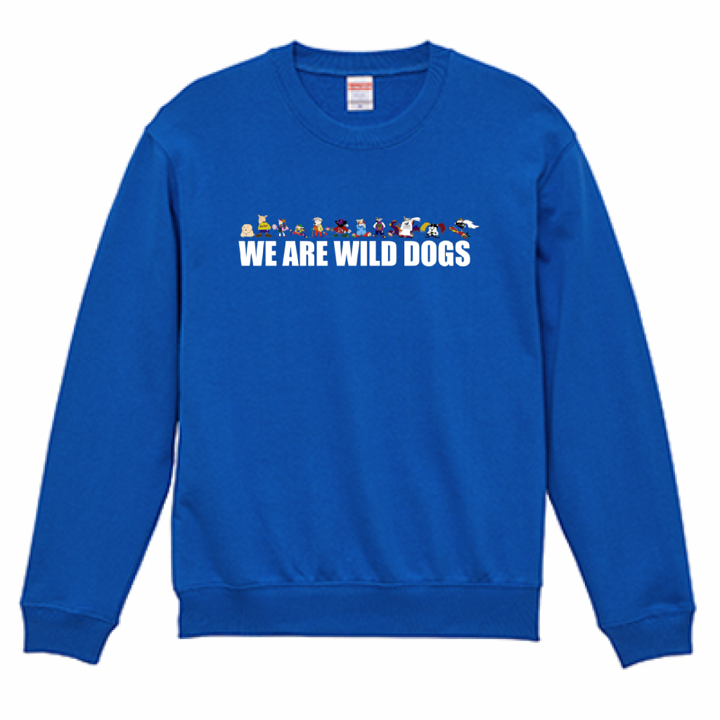 WILDDOGトレーナー「MEN'S」「LADIES」