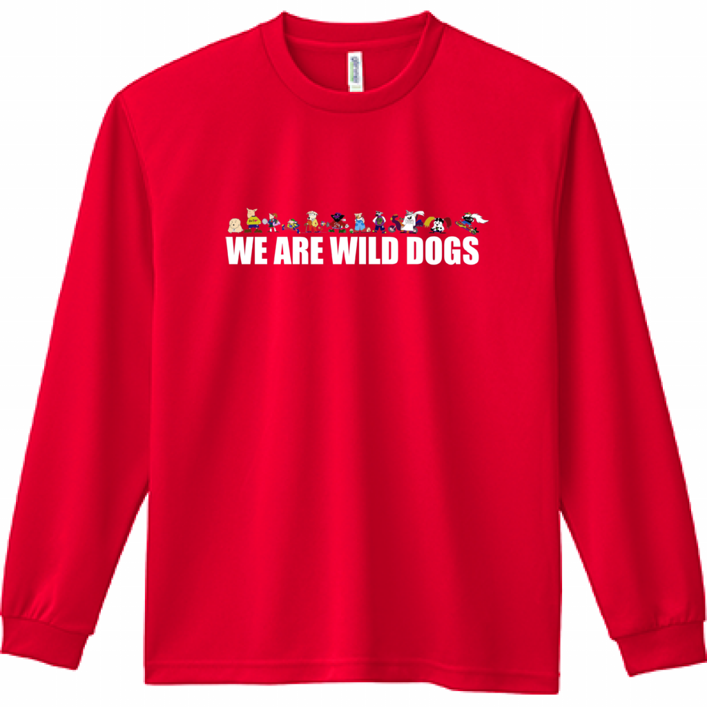 WILDDOG長袖Tシャツ「MEN'S」「LADIES」