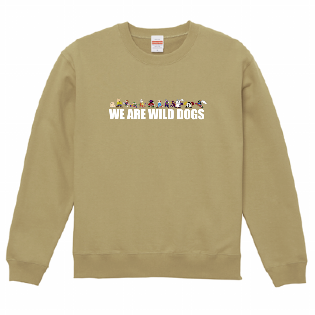 WILDDOGトレーナー「MEN'S」「LADIES」