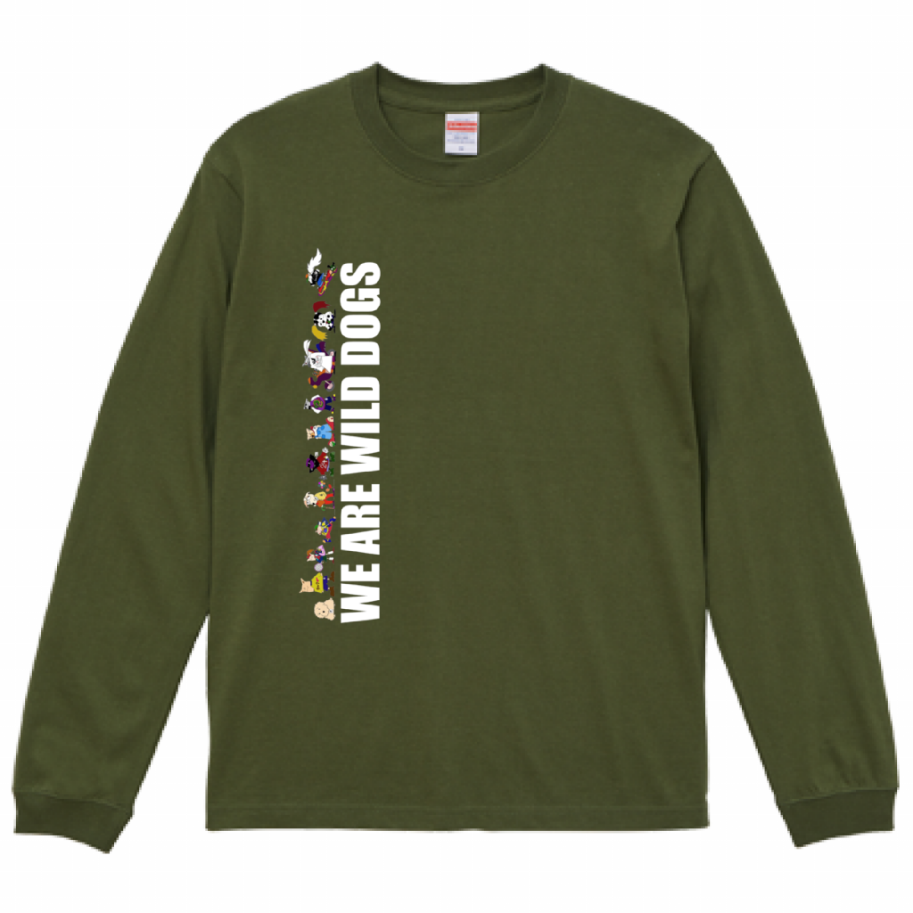 WILDDOG長袖Tシャツ「MEN'S」「LADIES」