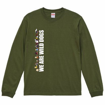 WILDDOG長袖Tシャツ「MEN'S」「LADIES」
