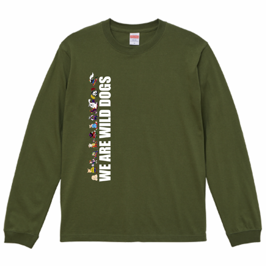 WILDDOG長袖Tシャツ「MEN'S」「LADIES」