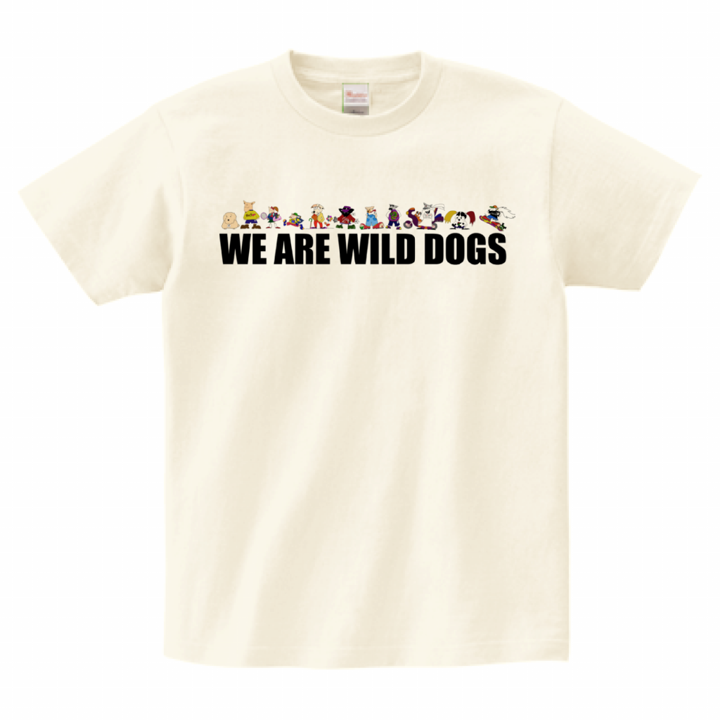 WILDDOGTシャツ「MEN'S」「LADIES」