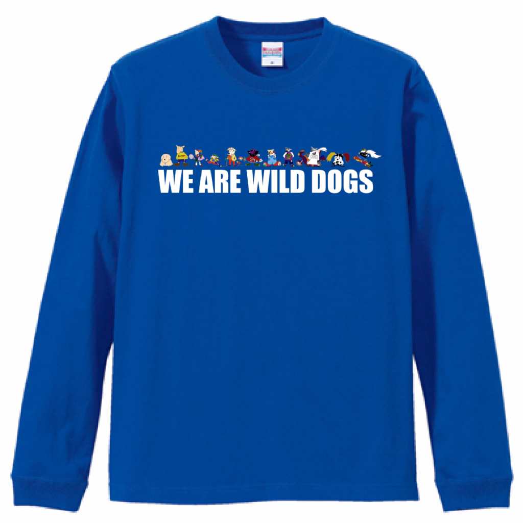 WILDDOG長袖Tシャツ「MEN'S」「LADIES」