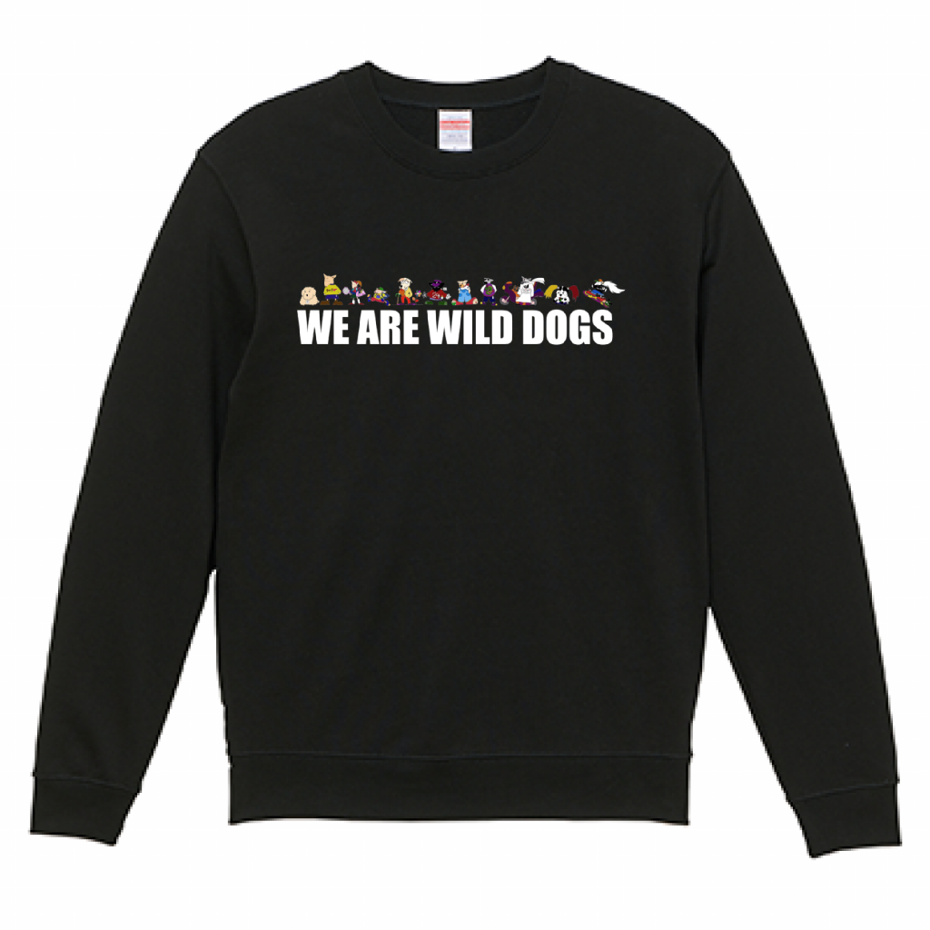 WILDDOGトレーナー「MEN'S」「LADIES」