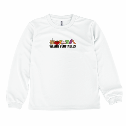 やさいキッズ長袖Tシャツ「KID'S」