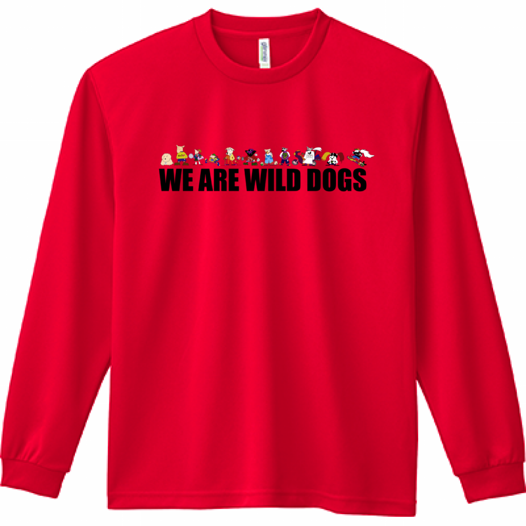 WILDDOG長袖Tシャツ「MEN'S」「LADIES」