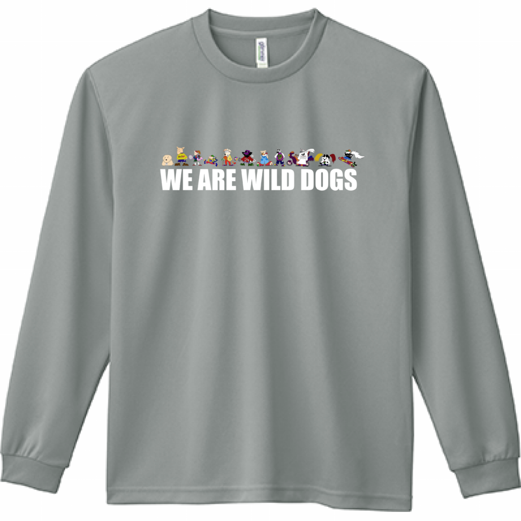 WILDDOG長袖Tシャツ「MEN'S」「LADIES」