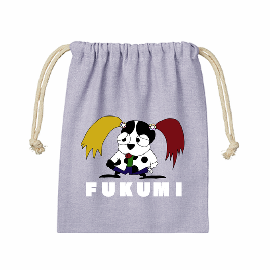 FUKUMI 巾着M「ITEM」　