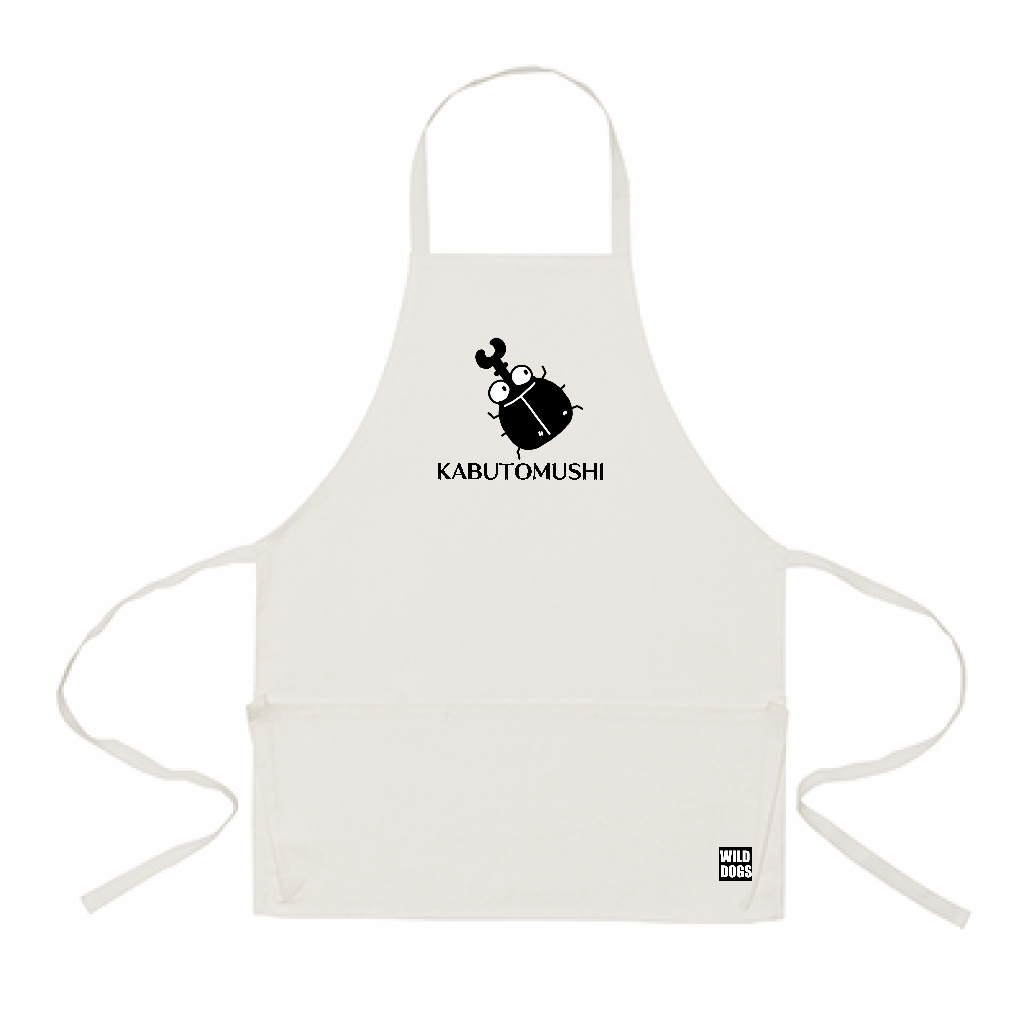 KABUTOMUSHIエプロン「ITEM」