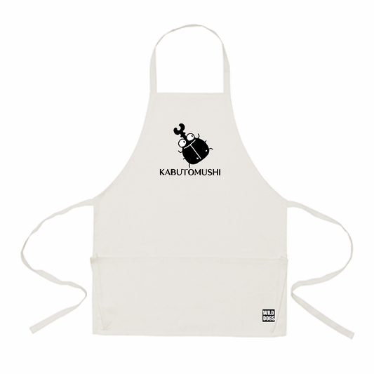 KABUTOMUSHIエプロン「ITEM」