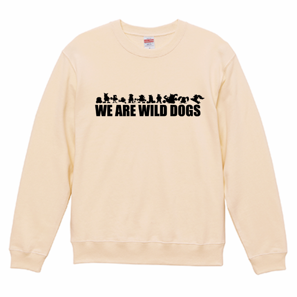 WILDDOGトレーナー「MEN'S」「LADIES」
