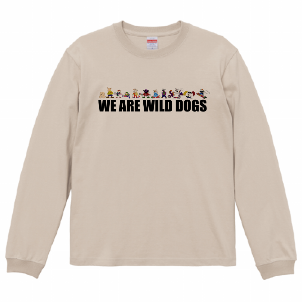 WILDDOG長袖Tシャツ「MEN'S」「LADIES」