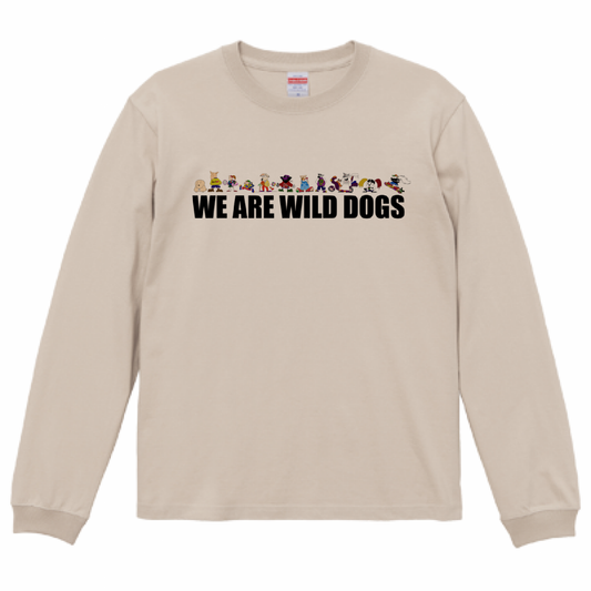 WILDDOG長袖Tシャツ「MEN'S」「LADIES」