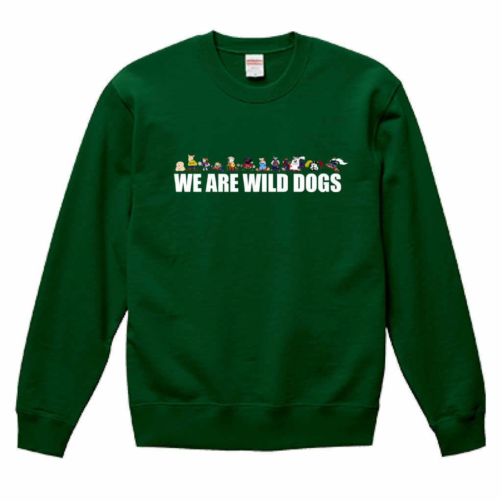 WILDDOGトレーナー「MEN'S」「LADIES」