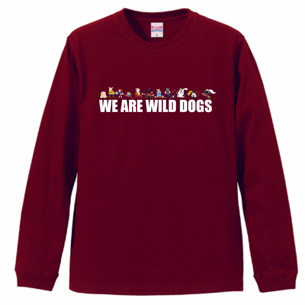 WILDDOG長袖Tシャツ「MEN'S」「LADIES」