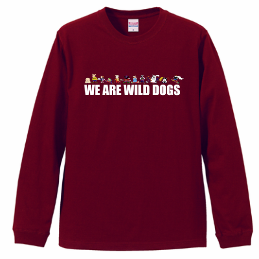 WILDDOG長袖Tシャツ「MEN'S」「LADIES」
