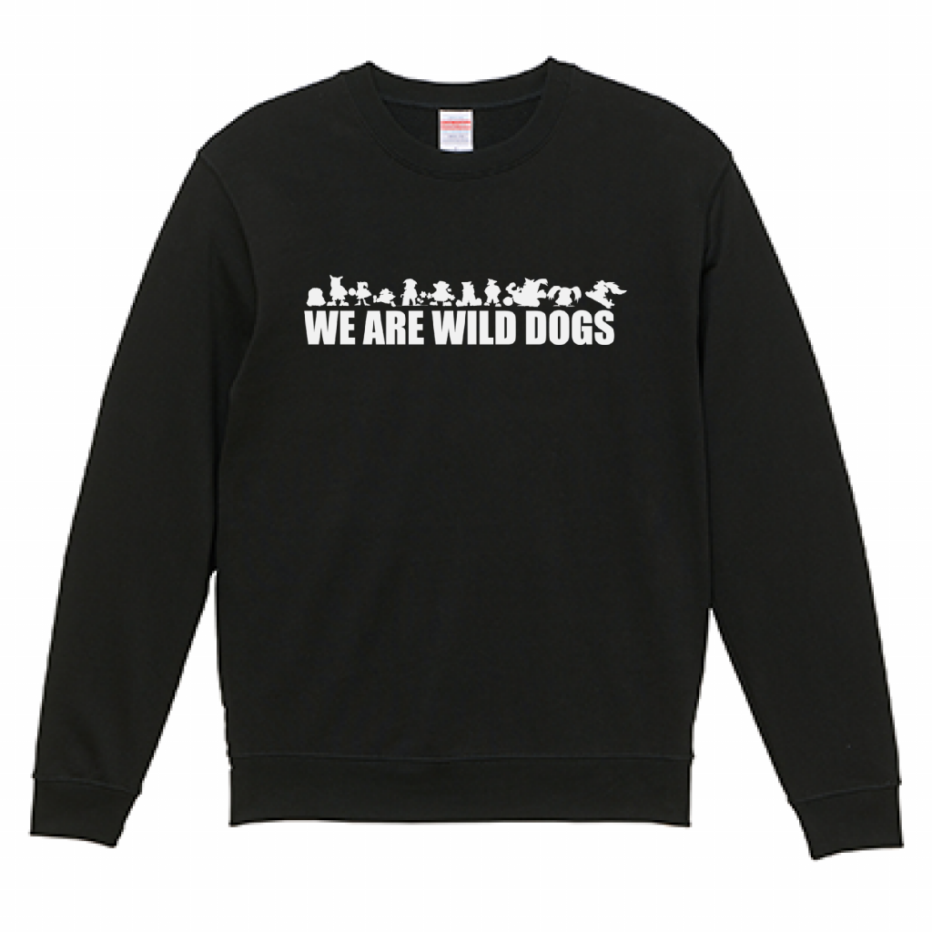 WILDDOGトレーナー「MEN'S」「LADIES」