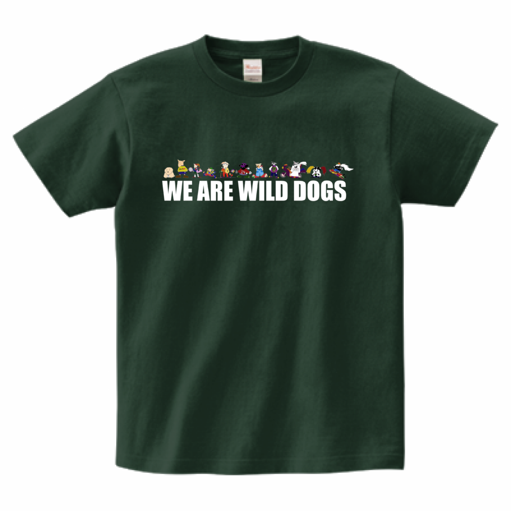 WILDDOGTシャツ「MEN'S」「LADIES」