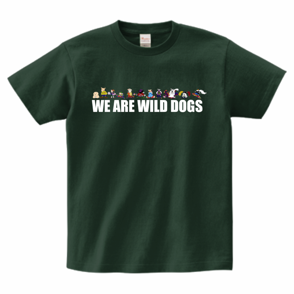 WILDDOGTシャツ「MEN'S」「LADIES」