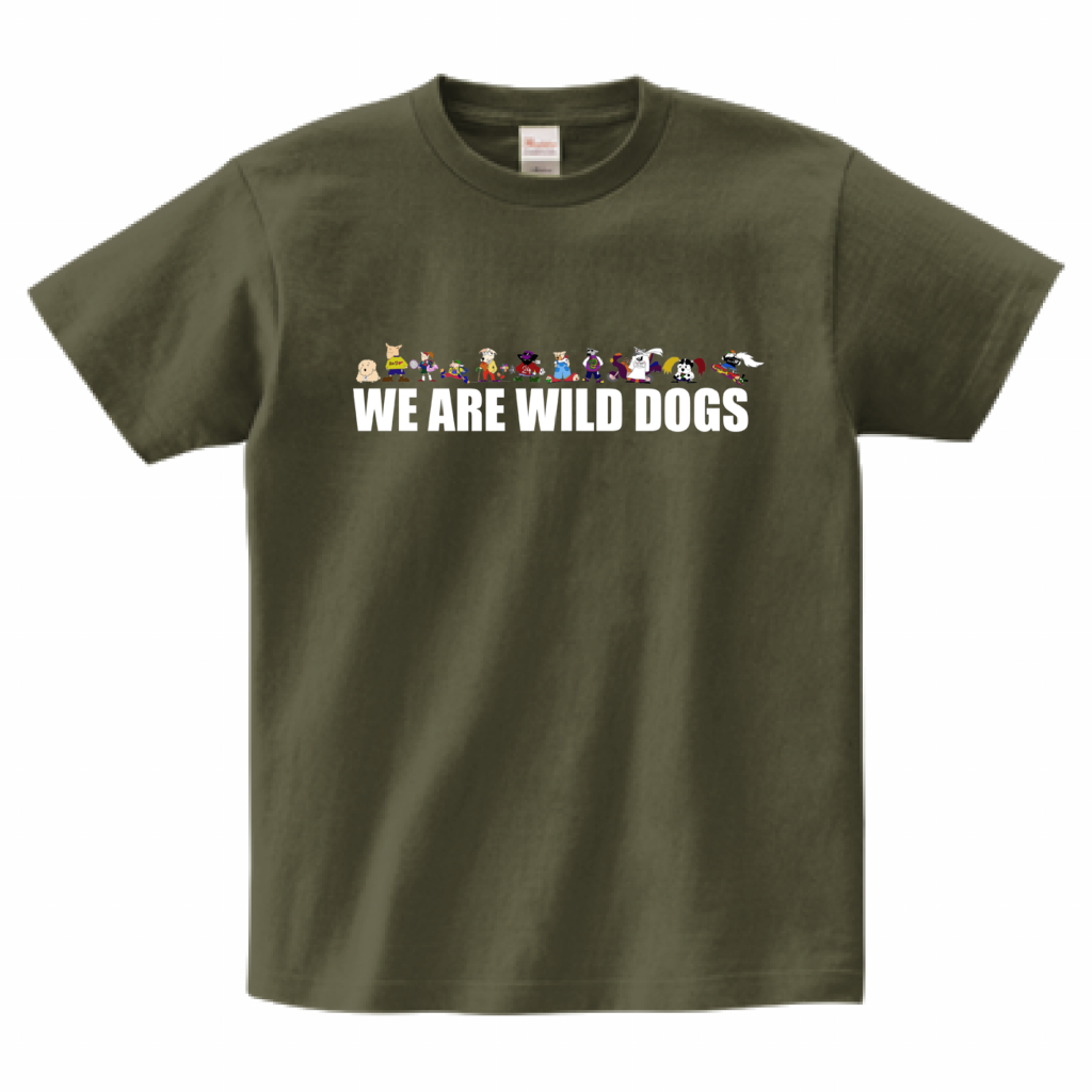 WILDDOGTシャツ「MEN'S」「LADIES」