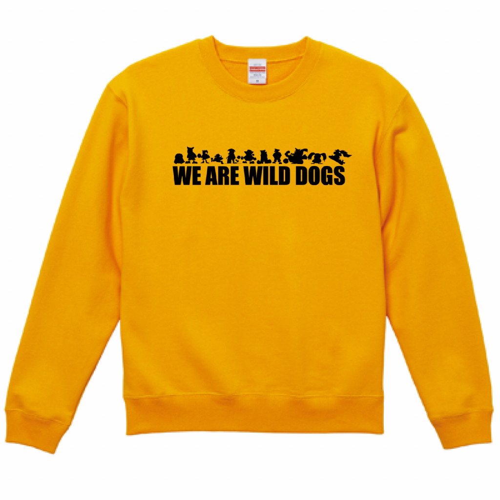 WILDDOGトレーナー「MEN'S」「LADIES」