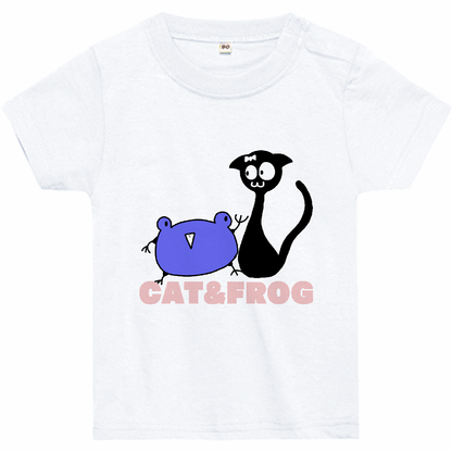 CAT&FROGベビーTシャツ「BABY」