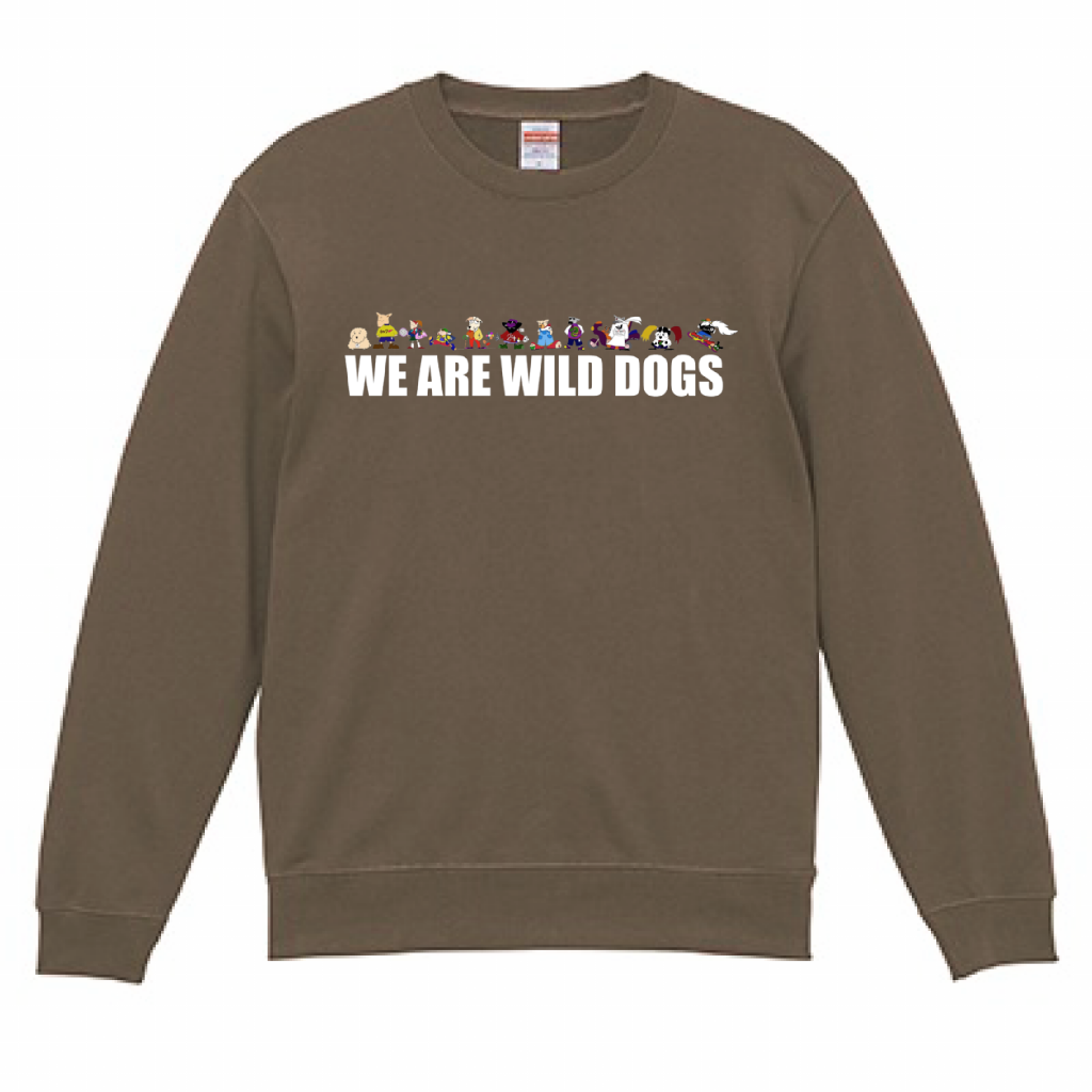 WILDDOGトレーナー「MEN'S」「LADIES」