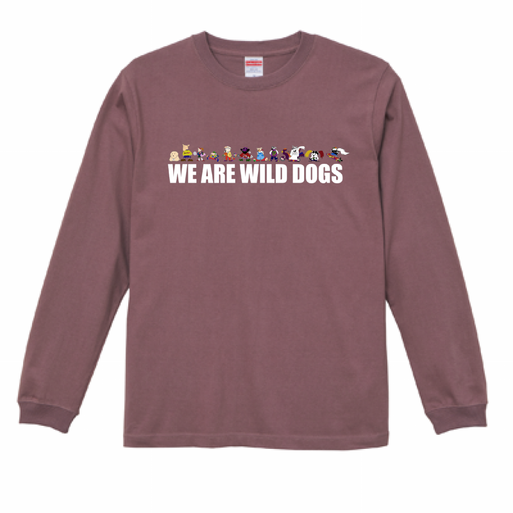 WILDDOG長袖Tシャツ「MEN'S」「LADIES」